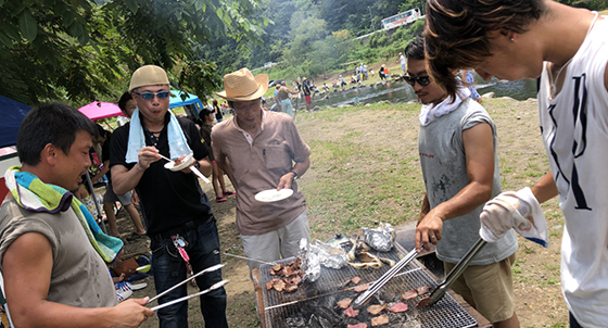 第12回神成会マス釣り大会の様子4