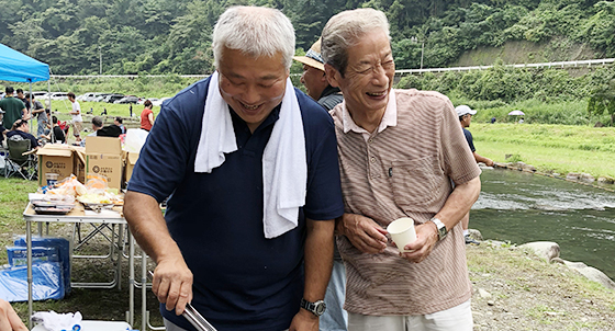 第13回神成会マス釣り大会の様子3