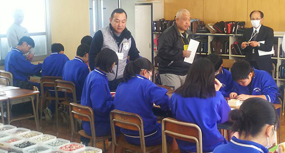 ものづくりマイスター派遣事業（横浜市立六浦中学校）実施報告3