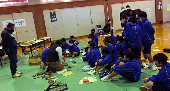 ものづくりマイスター派遣事業（横浜市立六浦中学校）実施報告3