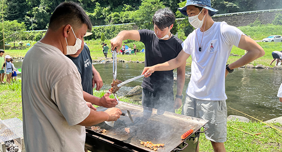 第16回神成会マス釣り大会の様子3