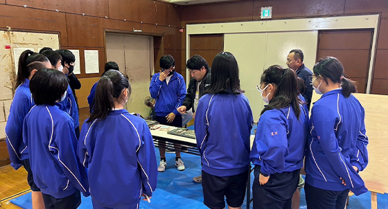 ものづくりマイスター派遣事業（横浜市立六浦中学校）実施報告2